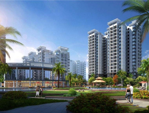 建业·滨河珑府实景图